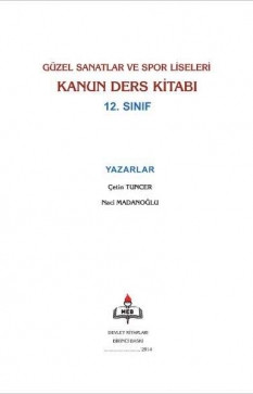 12. Sınıf Kanun Ders Kitabı