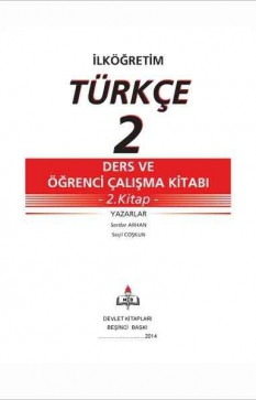 2. Sınıf Türkçe Ders ve Öğrenci Çalışma Kitabı (1. Kitap)