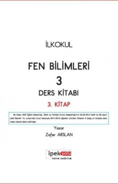 3. Sınıf Fen Bilimleri Ders Kitabı (3. Kitap)