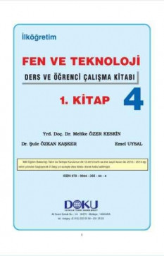 4. Sınıf Fen ve Teknoloji Ders ve Öğrenci Çalışma Kitabı (2. Kitap)