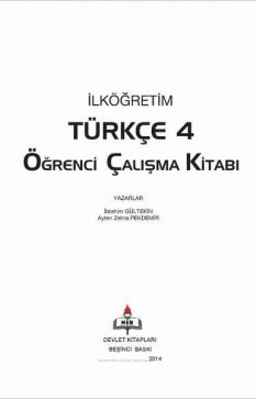 4. Sınıf Türkçe Öğrenci Çalışma Kitabı