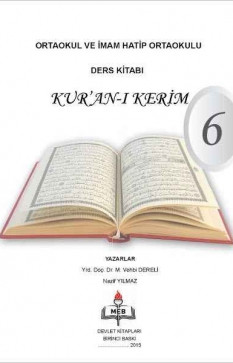 6. Sınıf Kur'an-ı Kerim Ders Kitabı