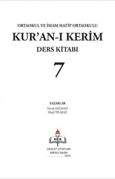 7. Sınıf Kur'an-ı Kerim Ders Kitabı