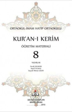8. Sınıf Kur'an-ı Kerim Öğretim Materyali