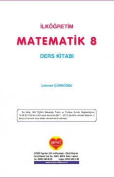 8. Sınıf Matematik Ders Kitabı