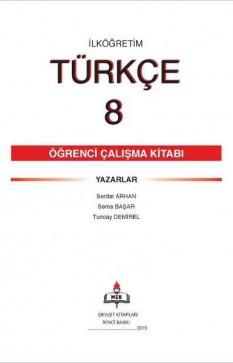 8. Sınıf Türkçe Öğrenci Çalışma Kitabı