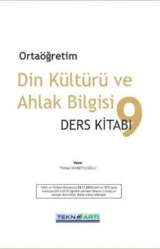 9. Sınıf Din Kültürü ve Ahlak Bilgisi Ders Kitabı