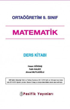 9. Sınıf Matematik Ders Kitabı