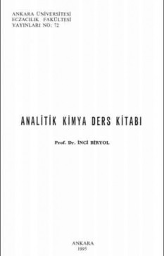 Analitik Kimya Ders Kitabı