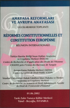 Anayasa Reformları ve Avrupa Anayasası
