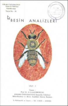 Besin Analizleri - Cilt 1