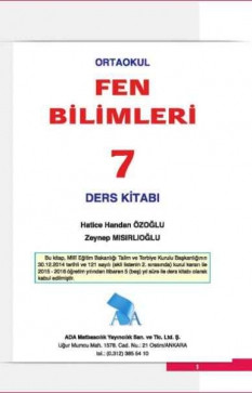 Fen Bilimleri 7 Ders Kitabı