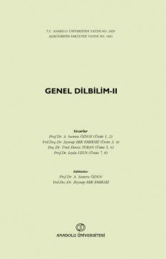 Genel Dilbilim II