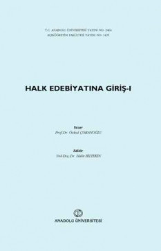 Halk Edebiyatına Giriş I