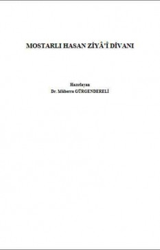 Mostarlı Hasan Ziyâ'î Divanı