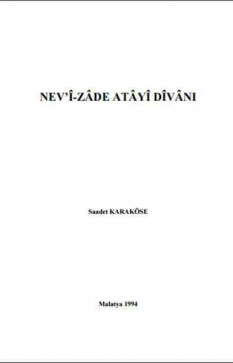 Nev'î-zâde Atâyî Dîvânı
