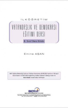 Vatandaşlık ve Demokrasi Eğitimi Ders Kitabı