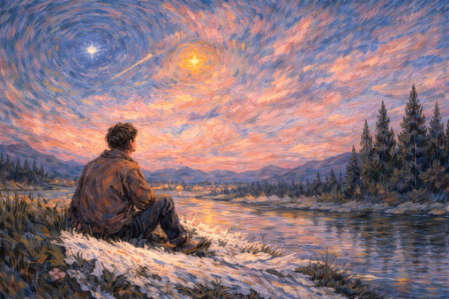 Gökyüzünde İki Yıldız