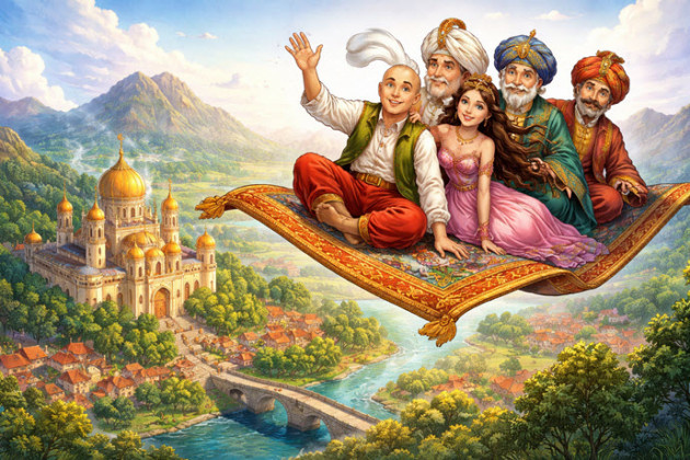 Keloğlan Uçan Halı