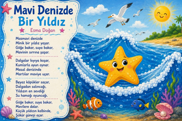 Mavi Denizde Bir Yıldız