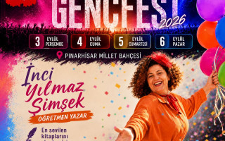 İnci Yılmaz Şimşek Pınarhisar Gençlik Festivali’nde Okurlarıyla Buluşuyor
