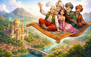 Keloğlan Uçan Halı