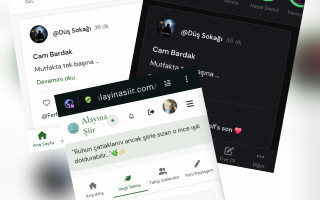 Şiir Bahçesine Davet "alayinasiir.com"